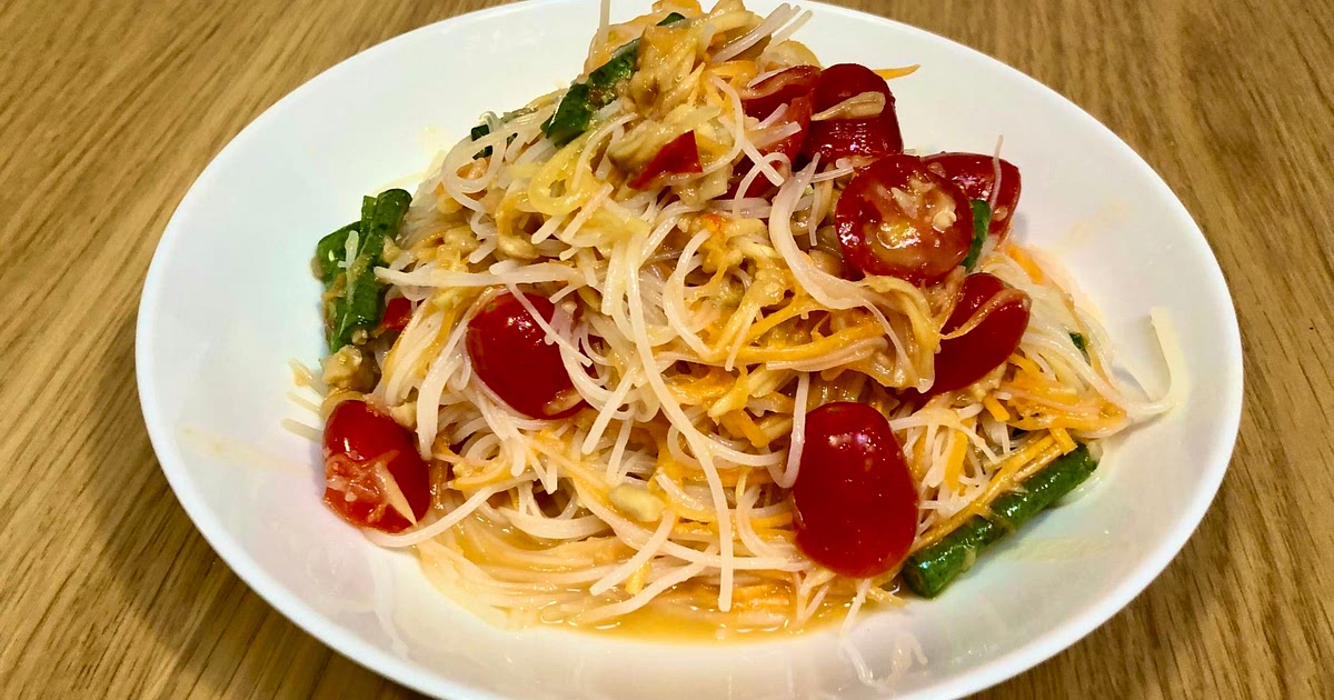 79. Som Tum (Green Papaya) Vermicelli Recipe | Samsung Food App