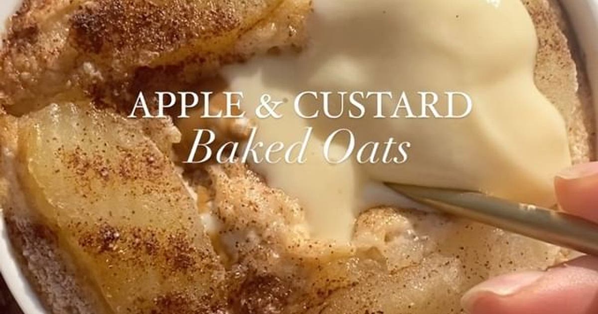Apple & Custard Bake Recipe | Samsung Food App