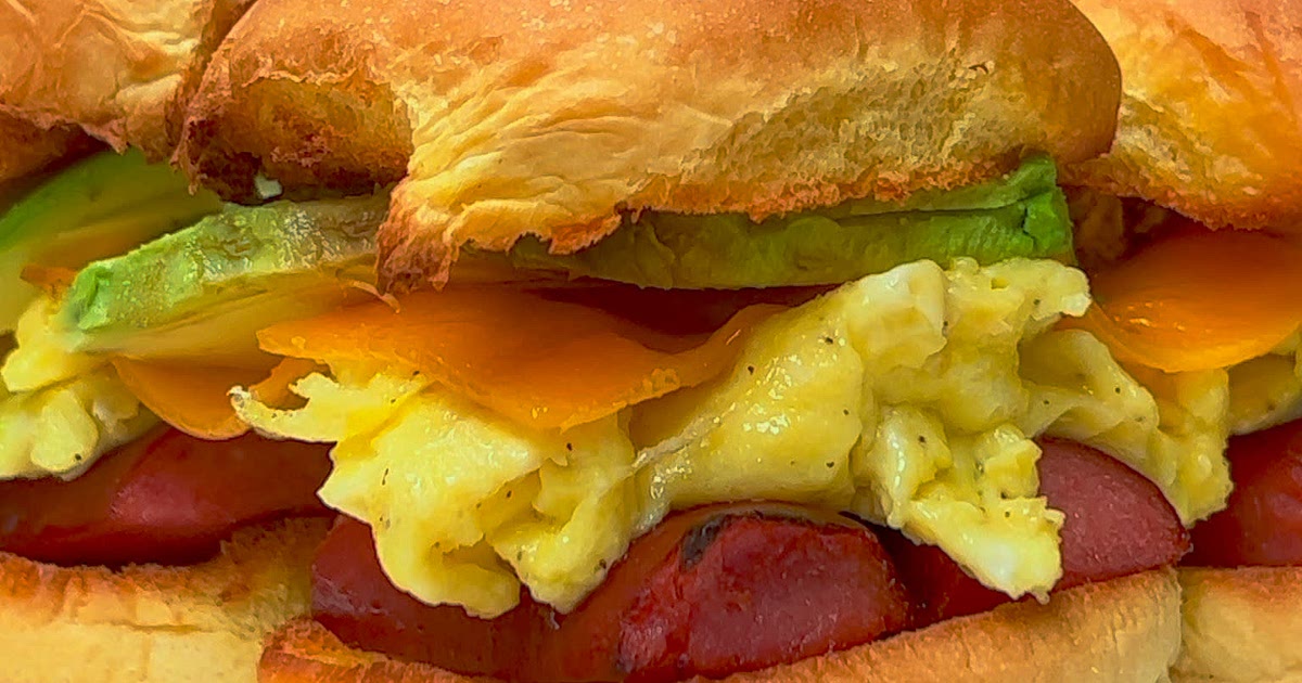 Air Fryer Turkey Sausage Breakfast Sliders Recipe | Samsung Food App