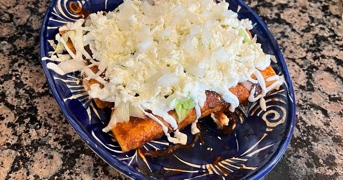 ENCHILADAS ROJAS Recipe | Samsung Food App