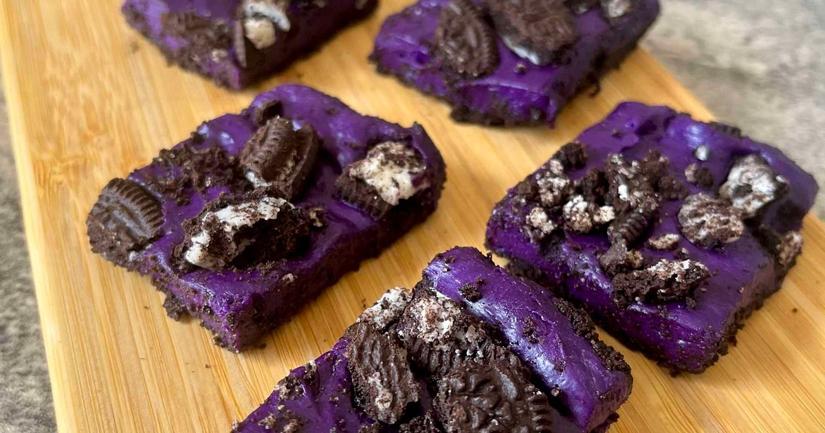 No Bake Ube Oreo Cheesecake Bites Recipe | Samsung Food App
