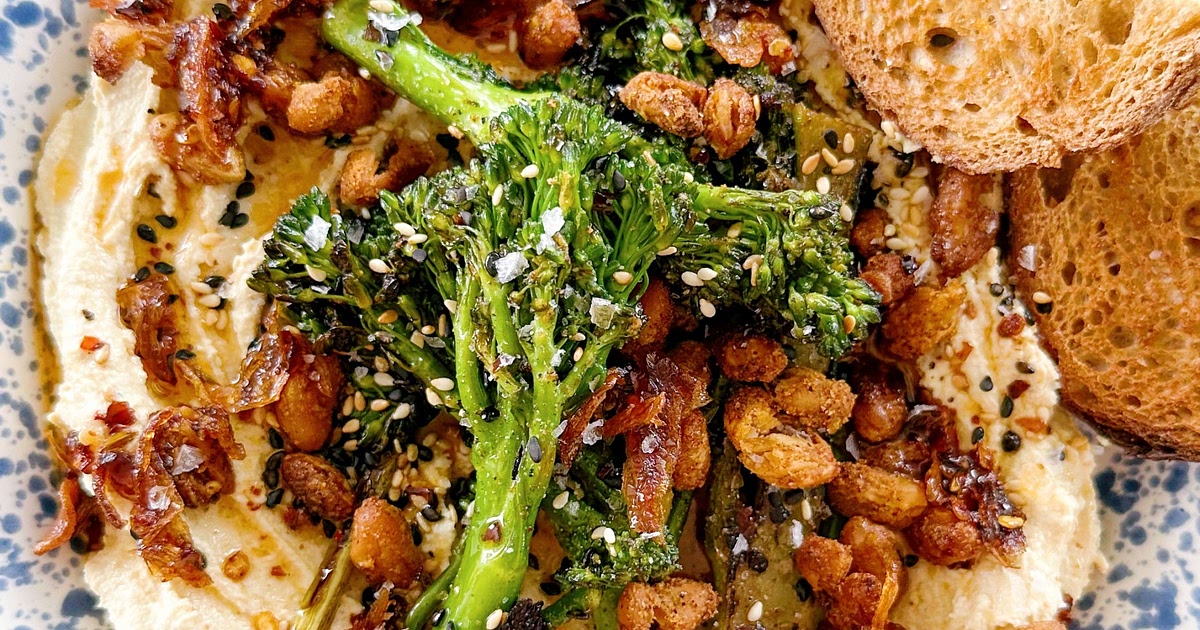 Whipped Tofu Ricotta, Crispy Cannellini Beans and Charred Broccolini Recipe | Samsung Food App