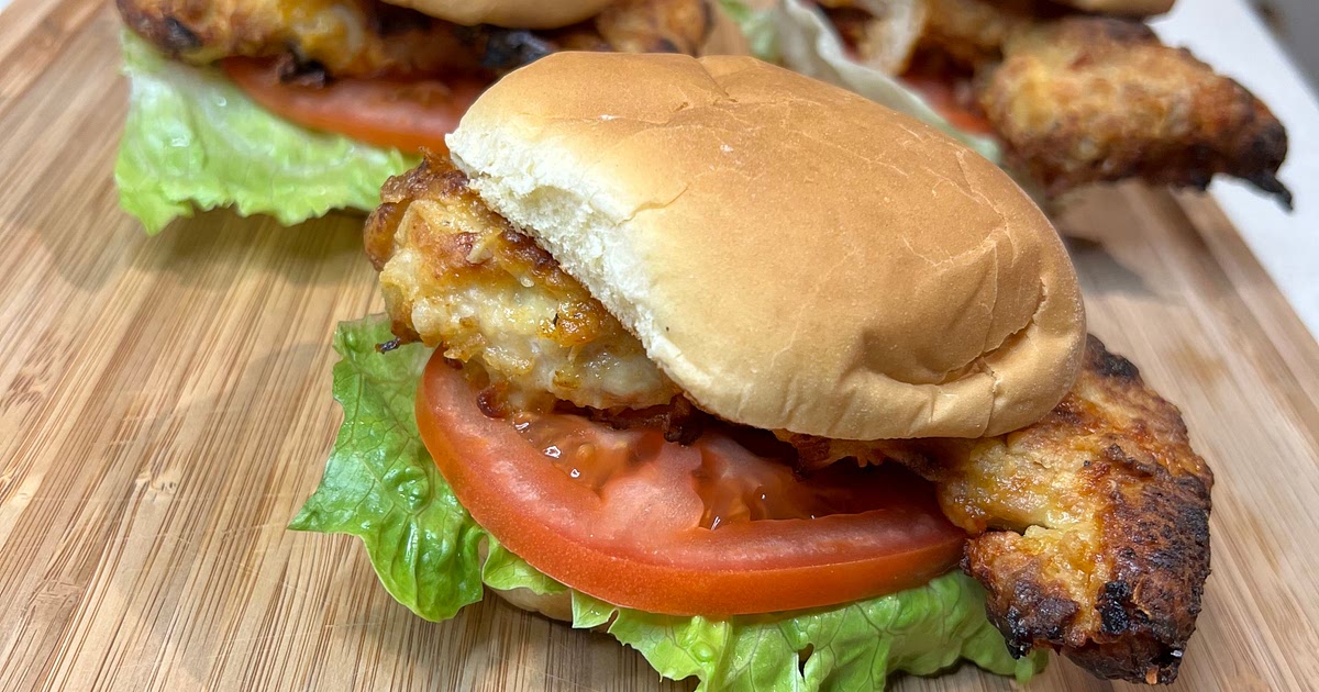 Chick-fil-A Copycat Air Fryer Chicken Sandwich Recipe | Samsung Food App