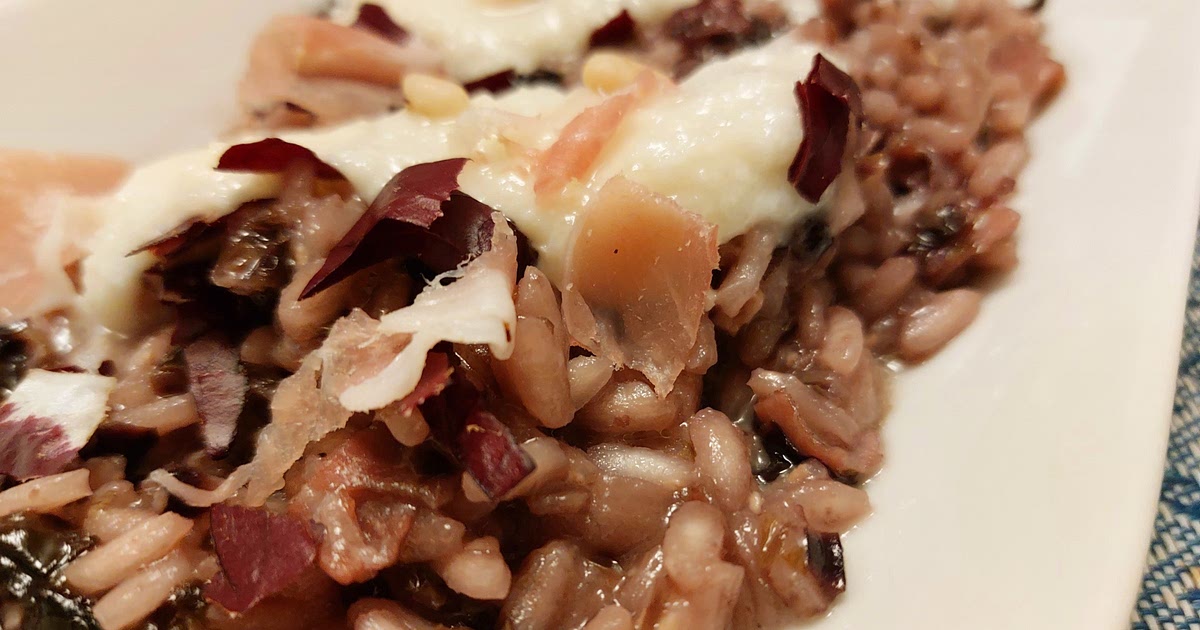 Risotto - Speck, radicchio and pecorino cream Recipe | Samsung Food App