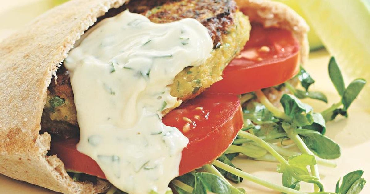 Chickpea Burgers & Tahini Sauce Recipe | Samsung Food App