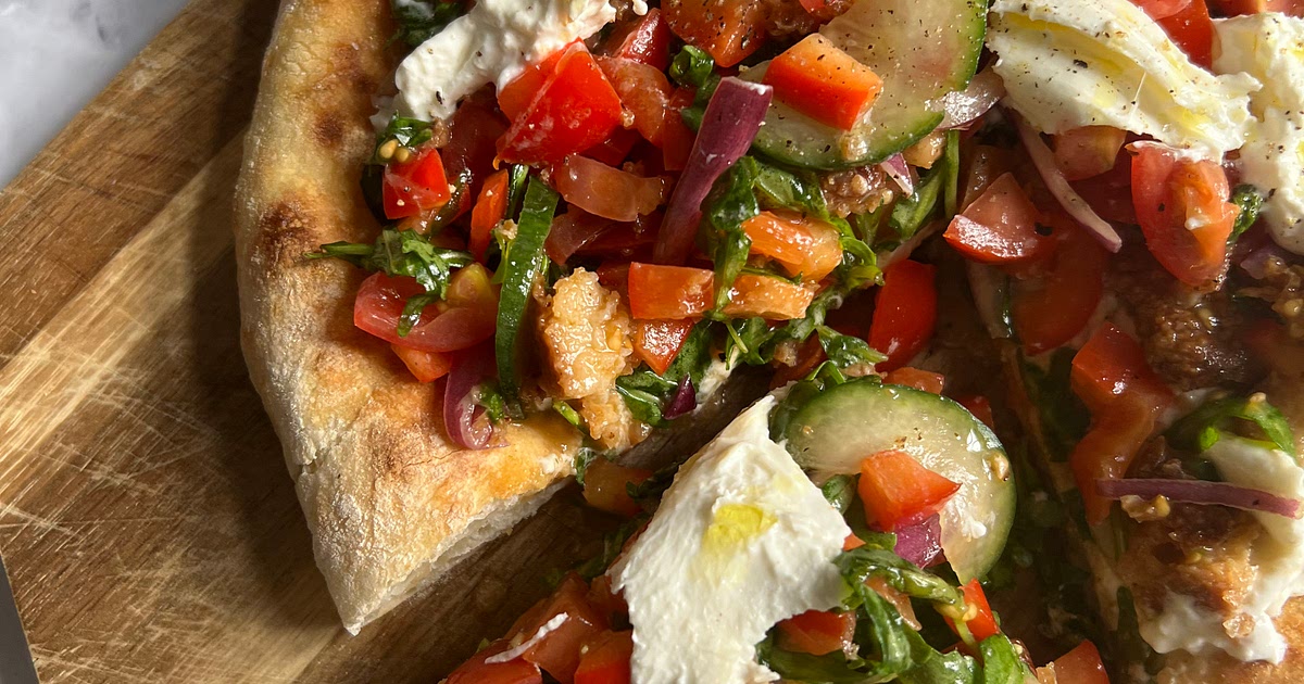 Panzanella Pizza Recipe | Samsung Food App