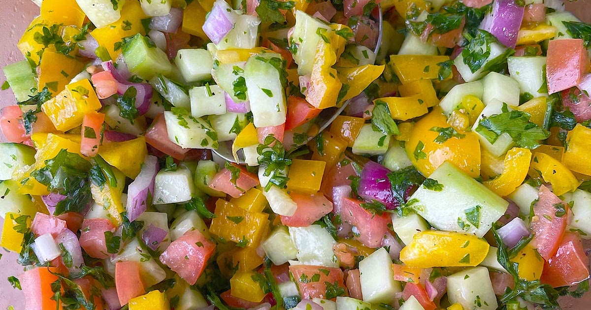 Arabic Style Chopped Salata Recipe | Samsung Food App