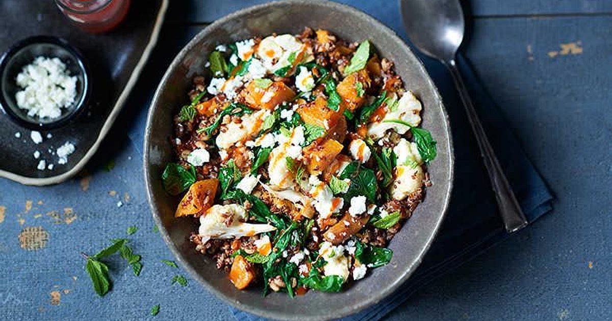 Spiced squash and mixed grain bowl Recipe | Samsung Food App