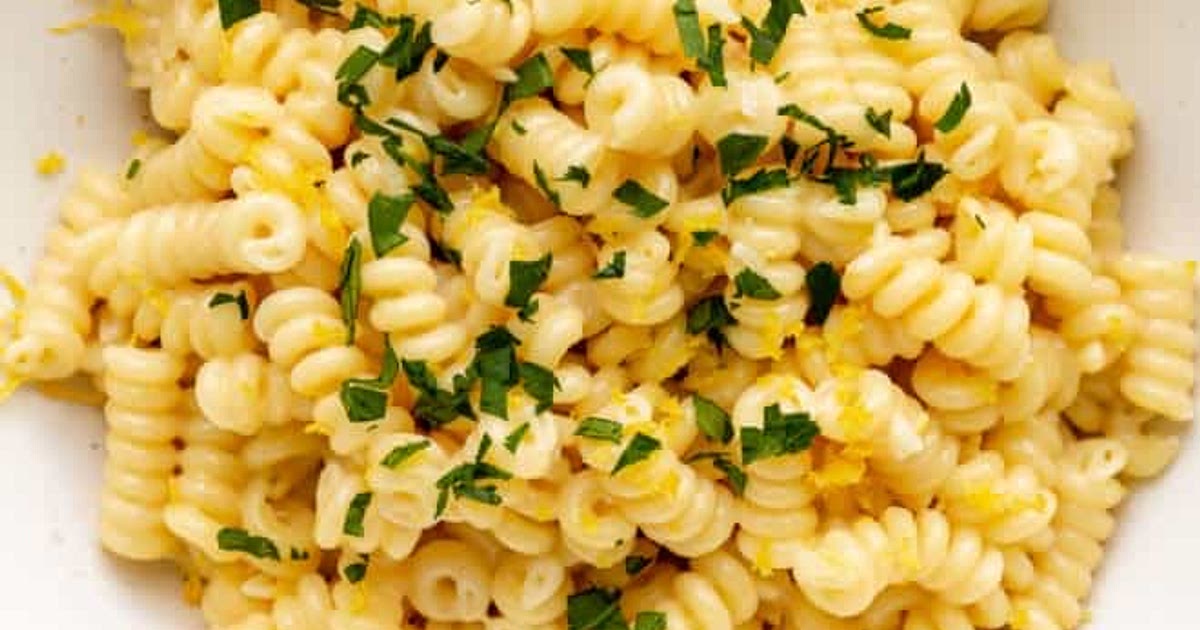 Lemon Garlic Pasta Recipe | Samsung Food App