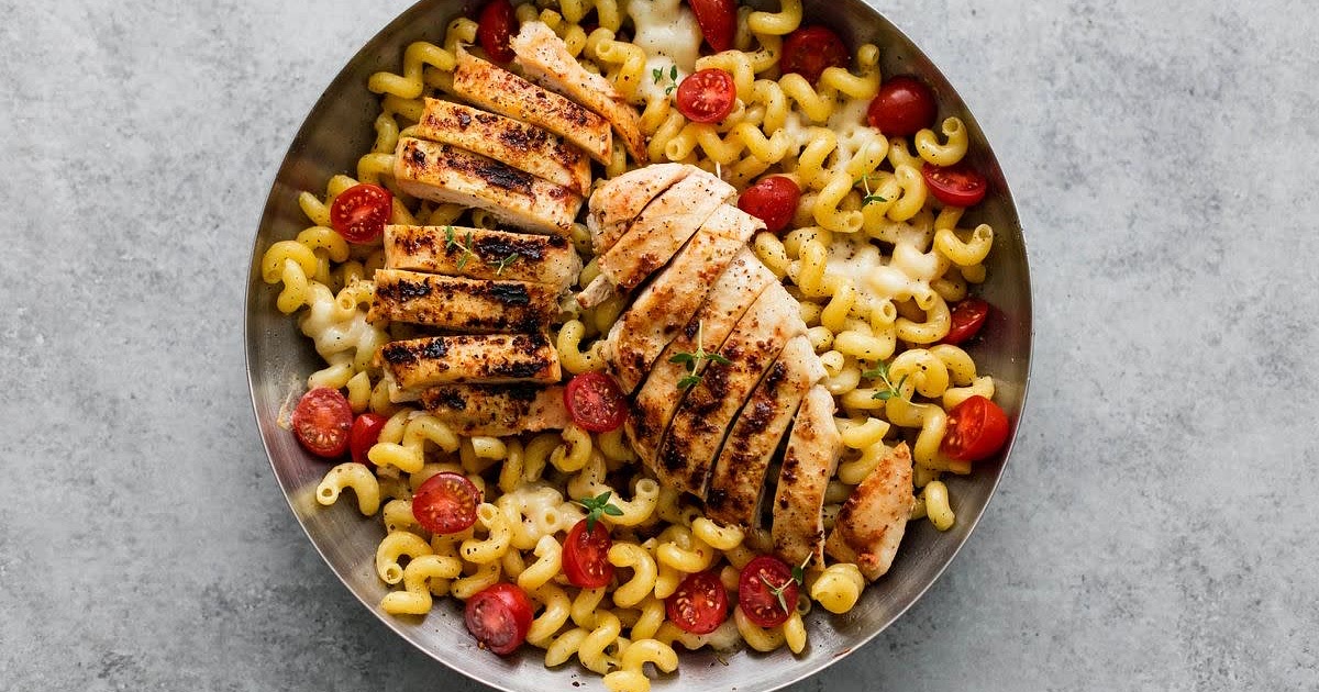 Caprese Chicken Pasta Recipe | Samsung Food App