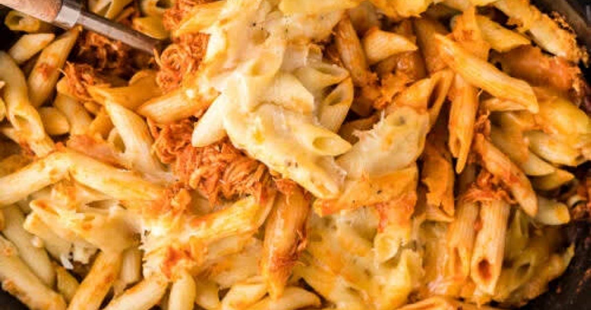 Slow Cooker Chicken Parmesan Pasta Recipe | Samsung Food App