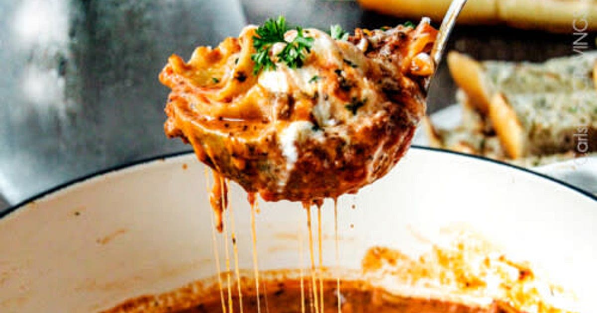 One Pot Lasagna Soup Recipe | Samsung Food App