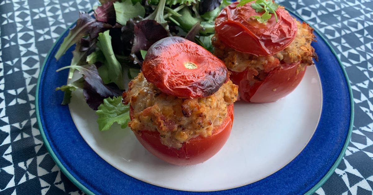 Lentil Stuffed Tomatoes Recipe | Samsung Food App