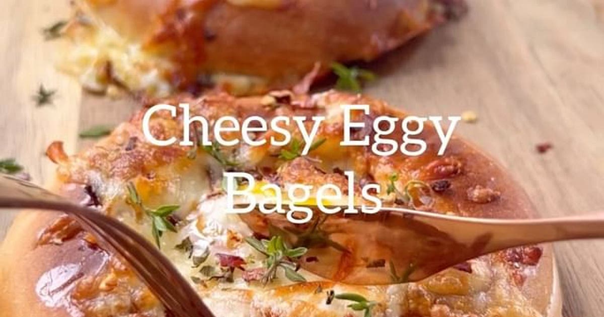 Cheesy Eggy Bagels Recipe | Samsung Food App