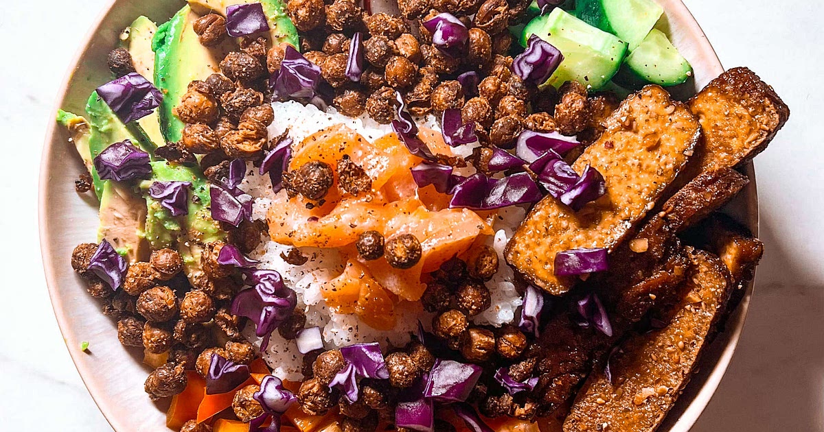 VEGAN POKE BOWL Recipe | Samsung Food App