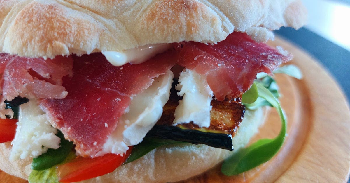 Panini - Speck, grilled zucchini, and goat cheese Recipe | Samsung Food App