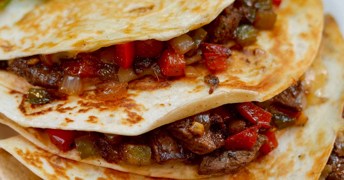 Cheesesteak Quesadilla Recipe | Samsung Food App