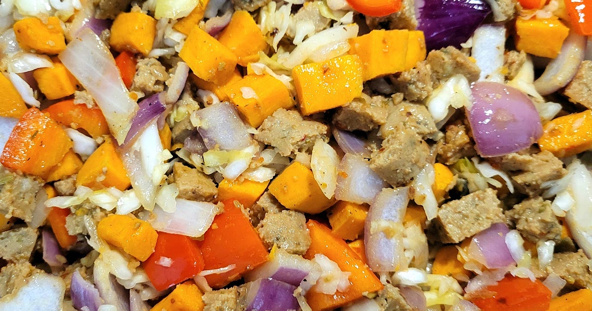 Plant-based Sausage and Pepper Hash Recipe | Samsung Food App