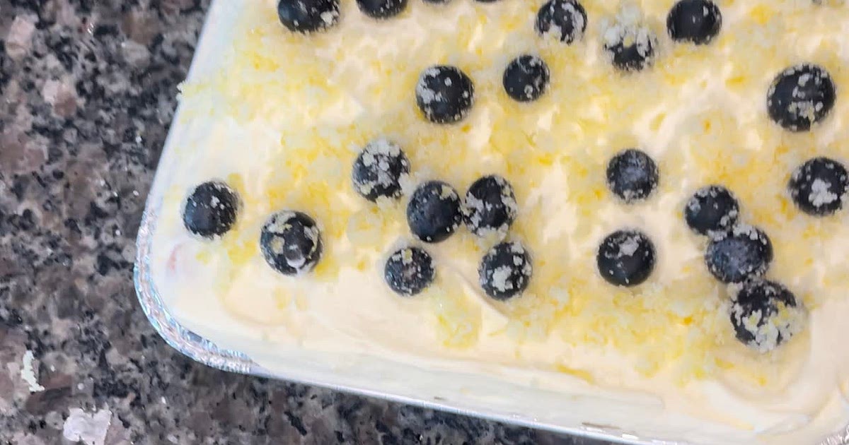 Limoncello blueberry tiramisu Recipe | Samsung Food App