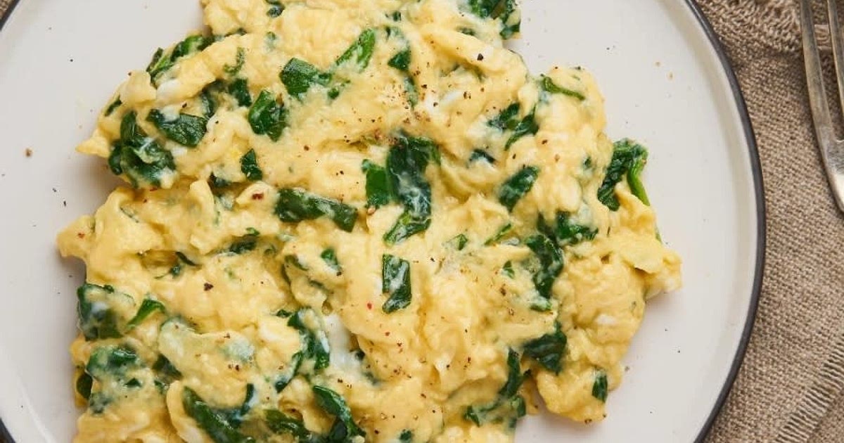 Spinach Eggs Recipe | Samsung Food App