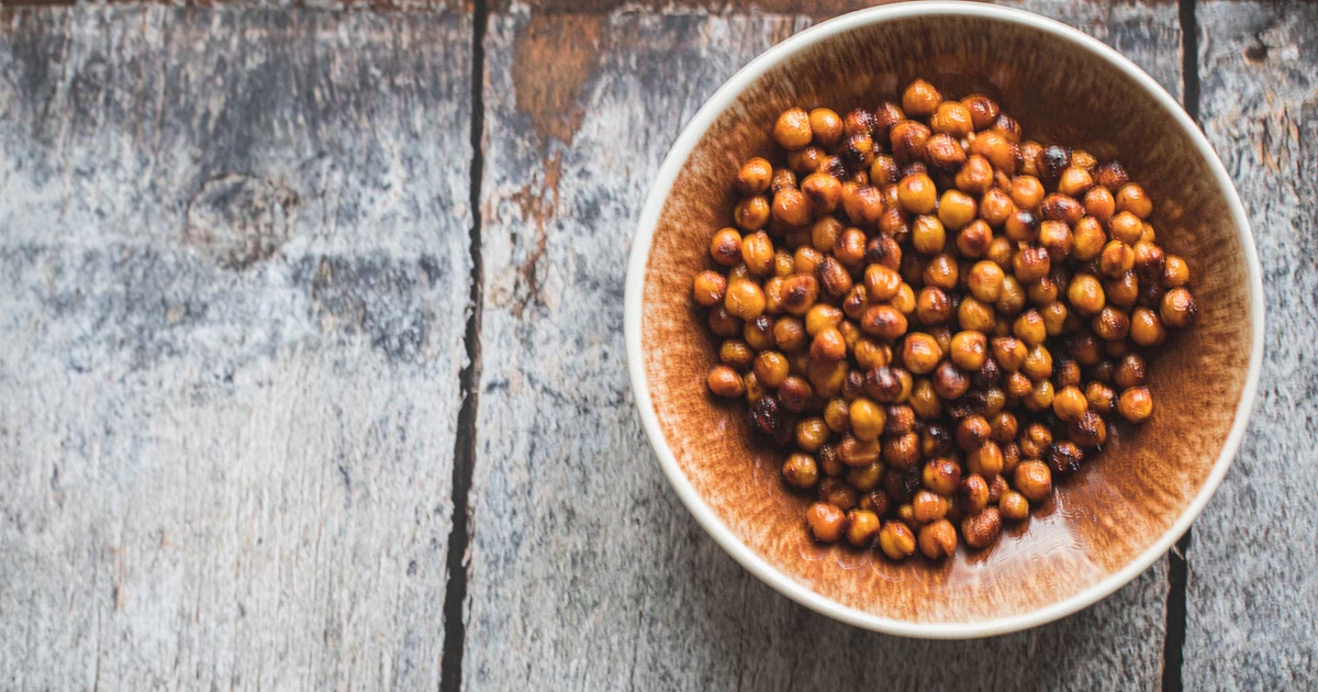 Spicy Honey Roast Chickpeas. Recipe | Samsung Food App