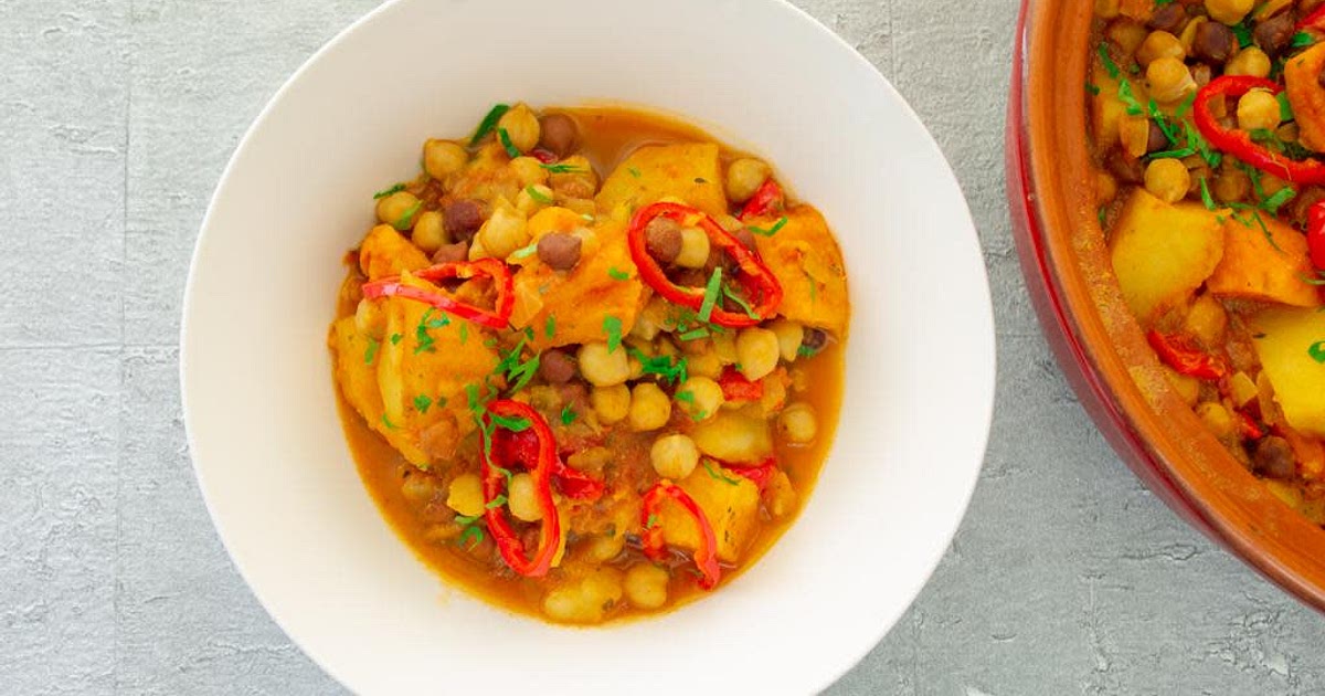 Spicy chickpea casserole Recipe | Samsung Food App
