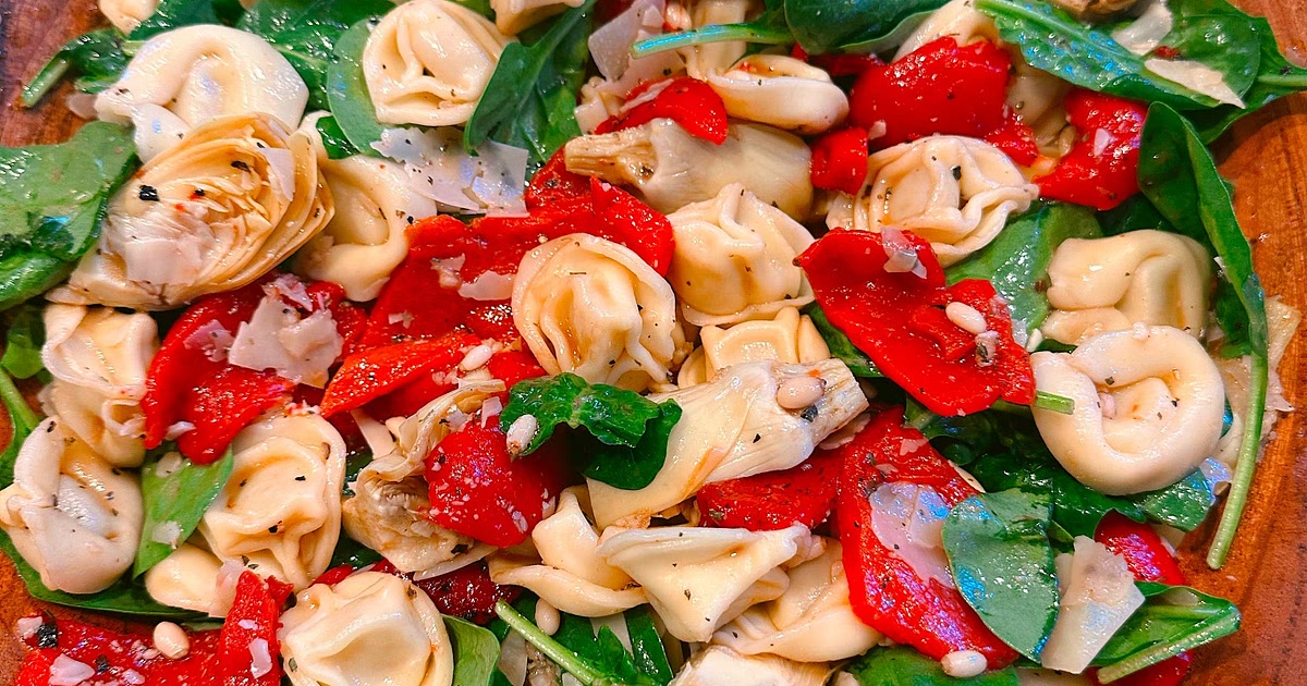 Summer Spinach Tortellini Salad Recipe | Samsung Food App