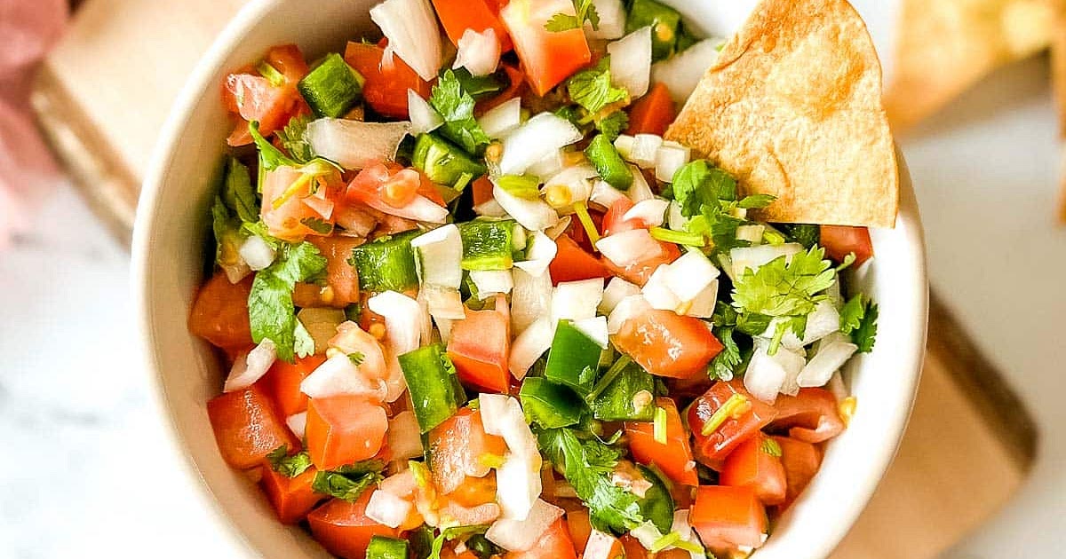Fresh Garden Salsa Recipe (Pico de Gallo) | Samsung Food App