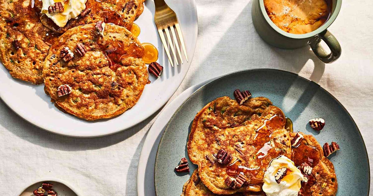 Zucchini Bread Pancakes Recipe | Samsung Food App