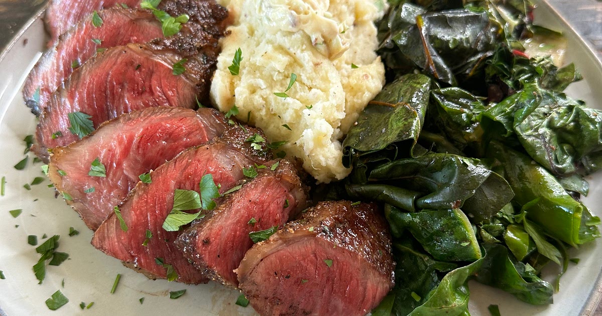 Wagyu Denver Steak with Marrow Butter Recipe | Samsung Food App