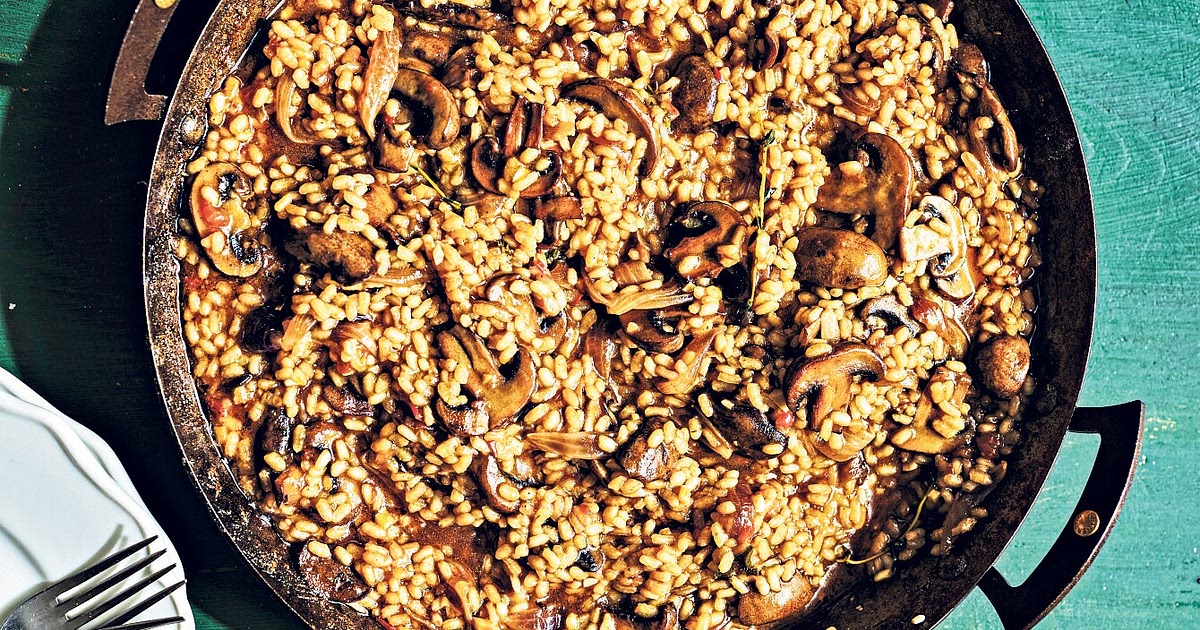 Creamy Spanish rice with mushrooms recipe Recipe | Samsung Food App