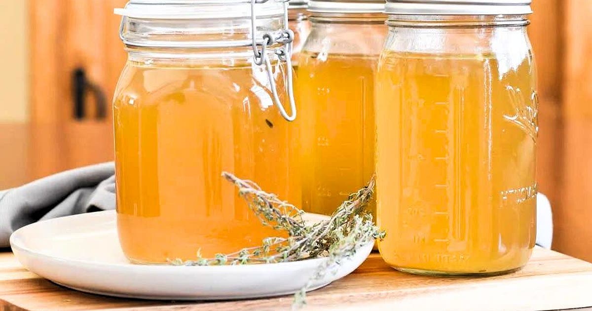 Slow Cooker Chicken Stock – Easy & Flavorful Recipe | Samsung Food App