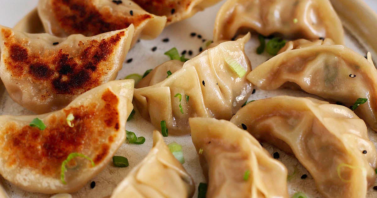 Chicken Cilantro Dumplings Recipe | Samsung Food App