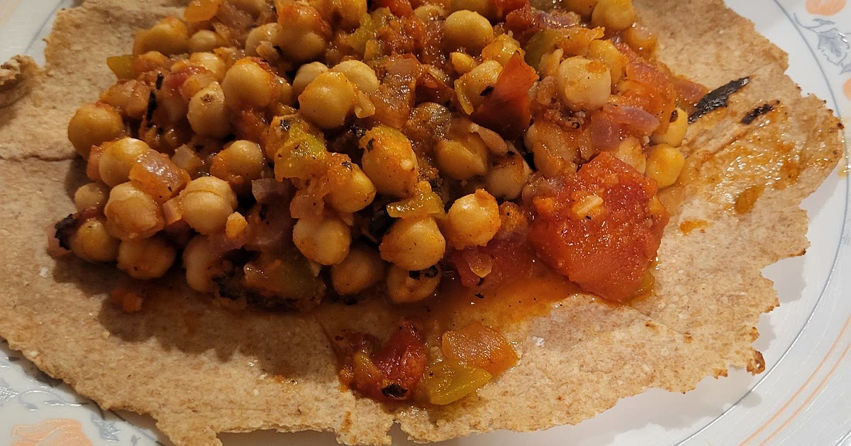 Tomato Chickpea Wraps Recipe | Samsung Food App
