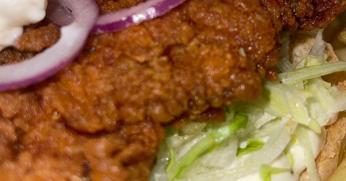 Deep Fried Chicken Burger Recipe | Samsung Food App