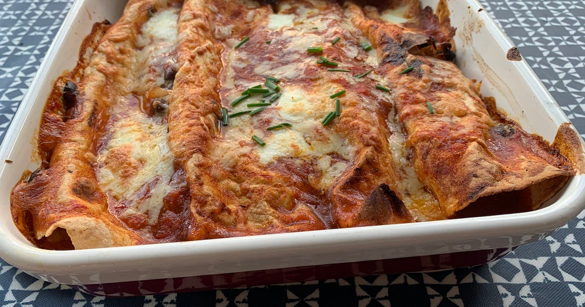 Bean and Cheese Enchiladas Recipe | Samsung Food App