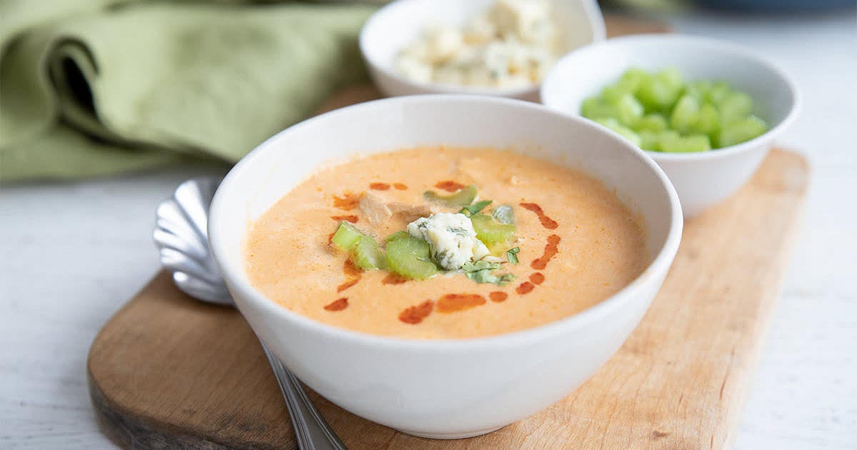 Buffalo Chicken Soup Recipe | Samsung Food App
