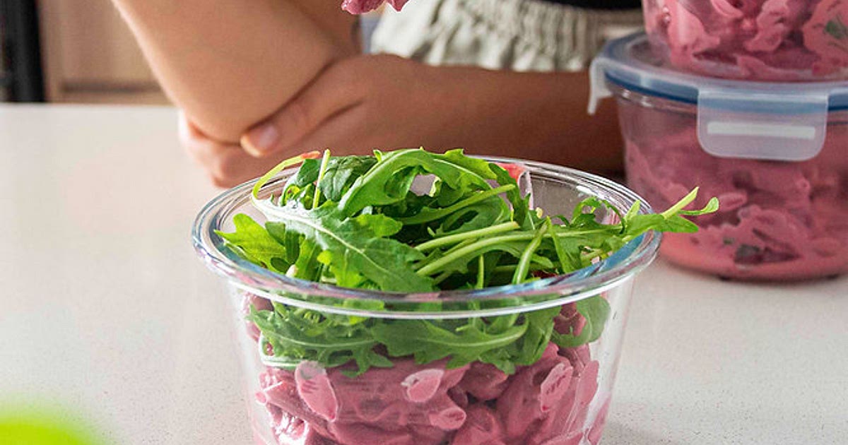 HIGH-PROTEIN PINK PASTA Recipe | Samsung Food App