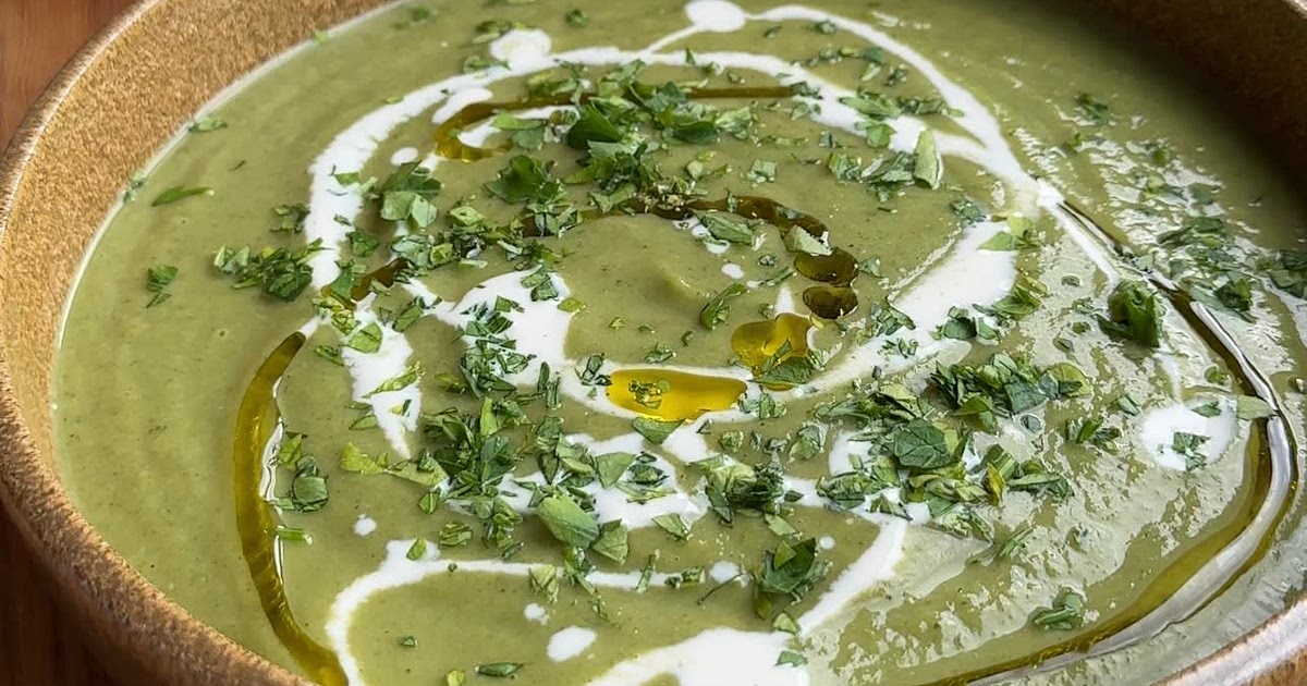 Super Green Goddess Soup Recipe | Samsung Food App