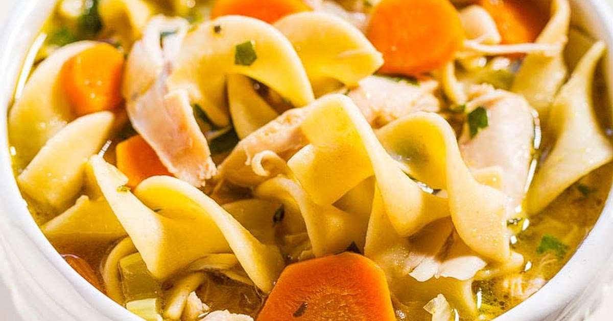 Easy 30-Minute Homemade Chicken Noodle Soup Recipe | Samsung Food App