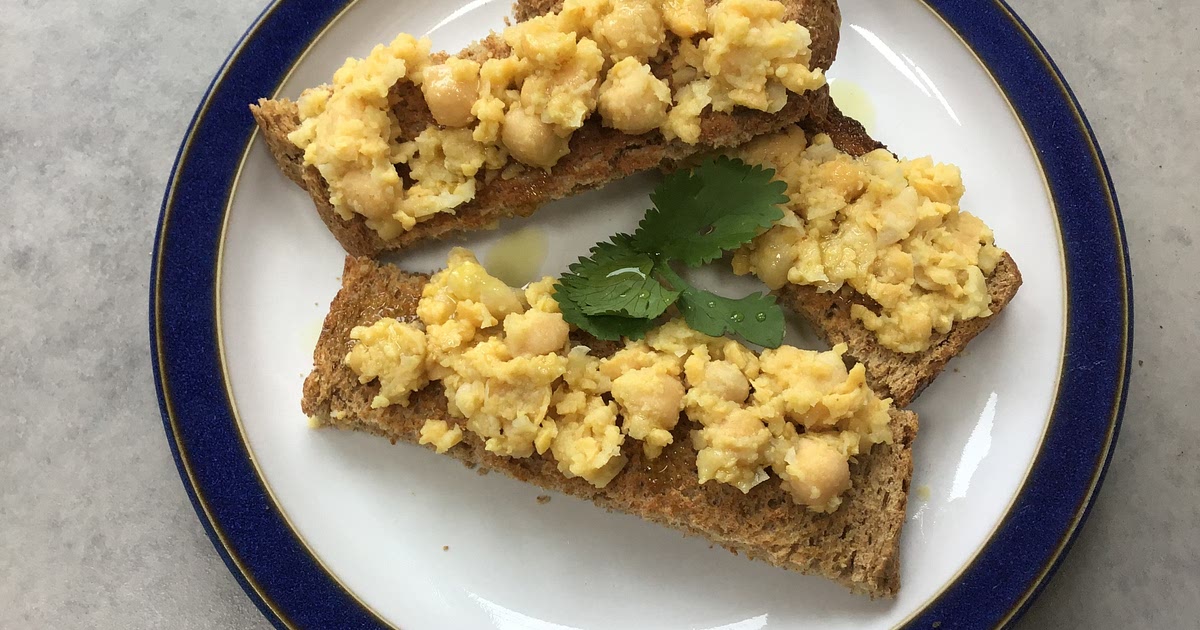 Smashed chickpea toasts Recipe | Samsung Food App