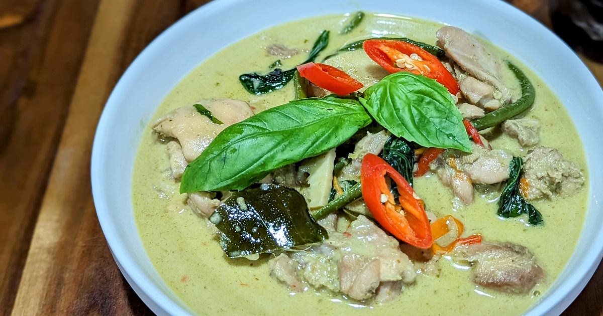 Thai Green Curry from scratch with Jasmine Rice Recipe | Samsung Food App