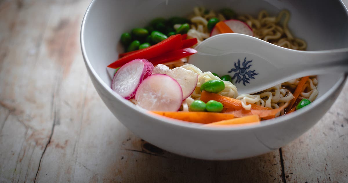 Edamame Bean & Veggie Ramen Recipe | Samsung Food App