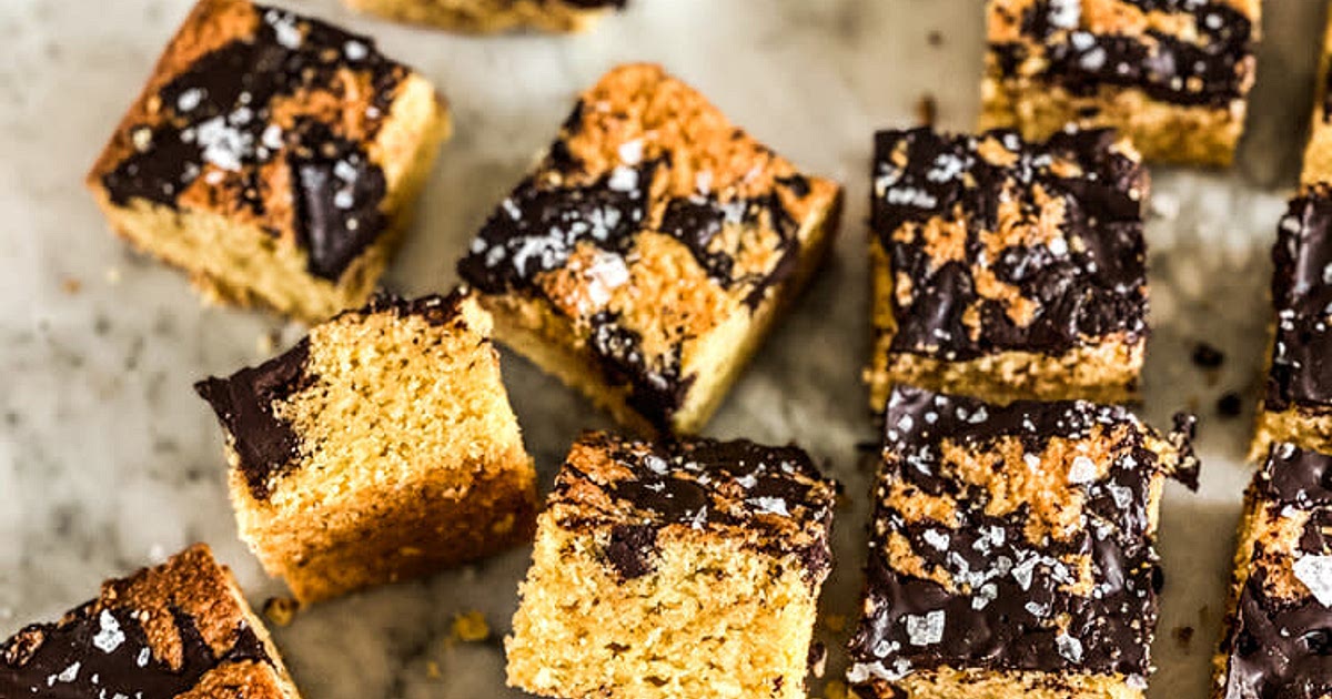 Salted Choc Chunk Brown Butter Blondies Recipe | Samsung Food App