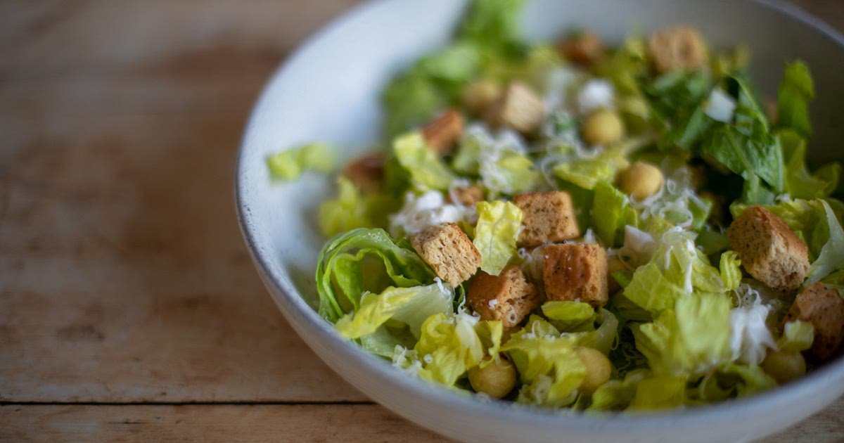 Chickpea Caesar Salad Recipe | Samsung Food App