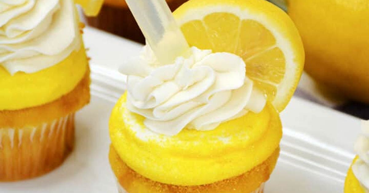 Limoncello Cupcakes with Lemon Frosting Recipe | Samsung Food App