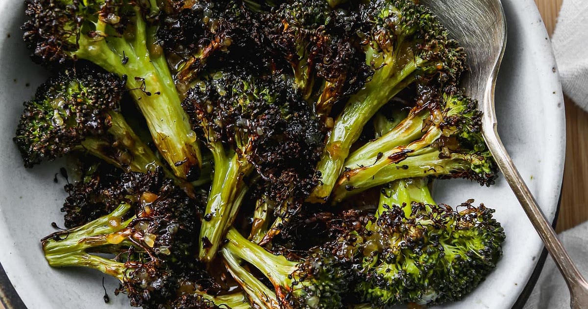 Roasted Miso Broccoli Recipe | Samsung Food App