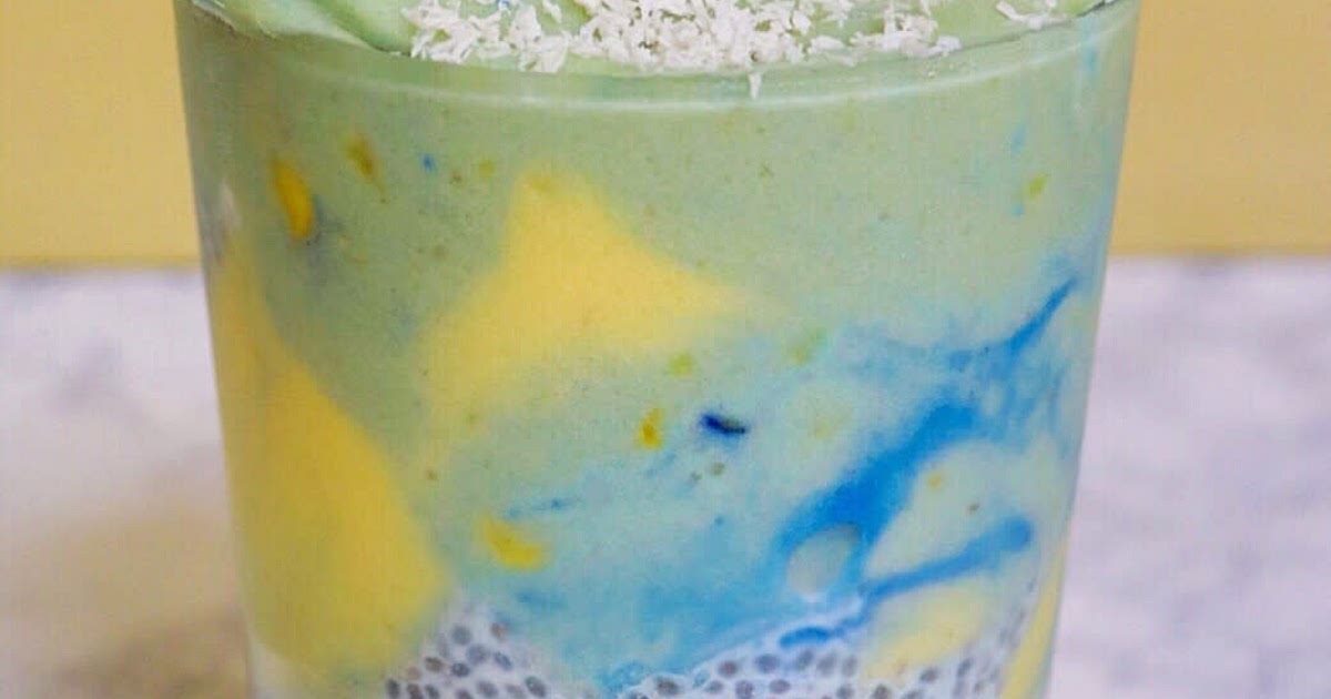 Tropical Mermaid Smoothie & Chia Seed Parfait Recipe | Samsung Food App