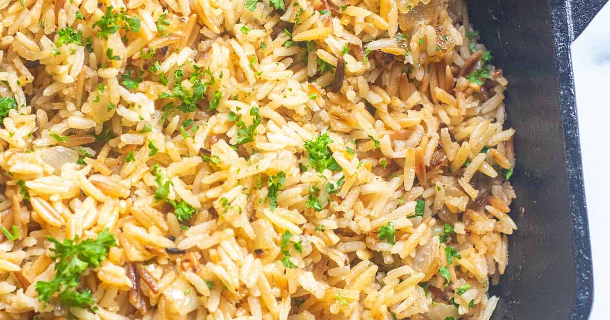 Rice Pilaf Recipe | Samsung Food App