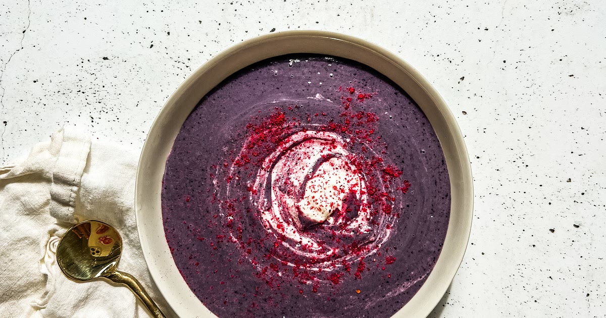 Blueberry Cream Kickstart Smoothie Recipe | Samsung Food App